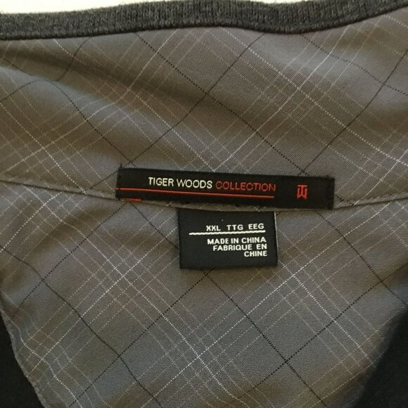 Tiger Woods Collection Men's Quarter Zip Long Sleeve Pullover Sweater Size XXL - Picture 10 of 12